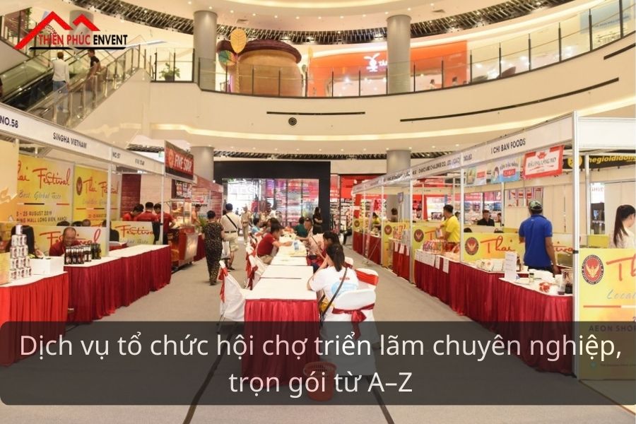 to chuc hoi cho trien lam
